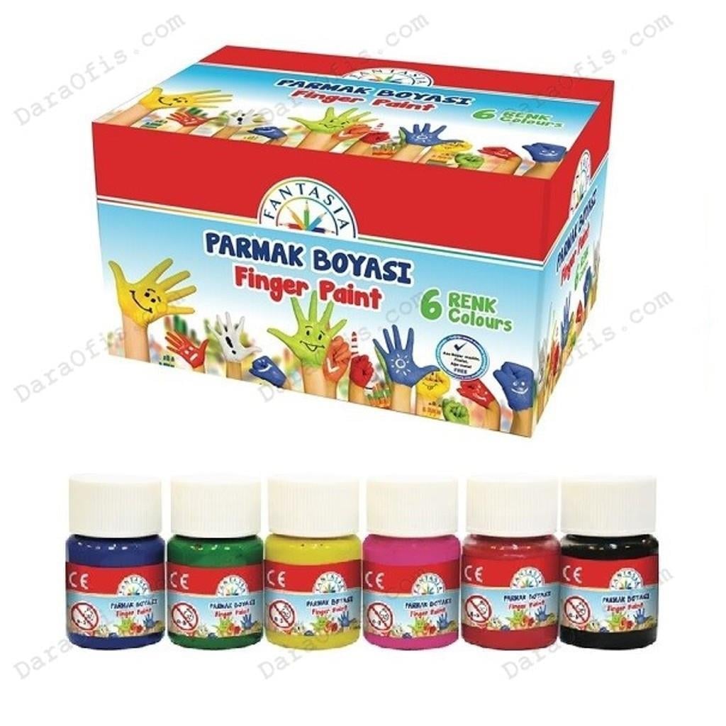 Fantasia Parmak Boya Seti 20 Ml 6 Renk 259288Fantasia Parmak Boya Seti 20 Ml 6 Renk 259288 - Kırtasiyem.netParmak Boyalar