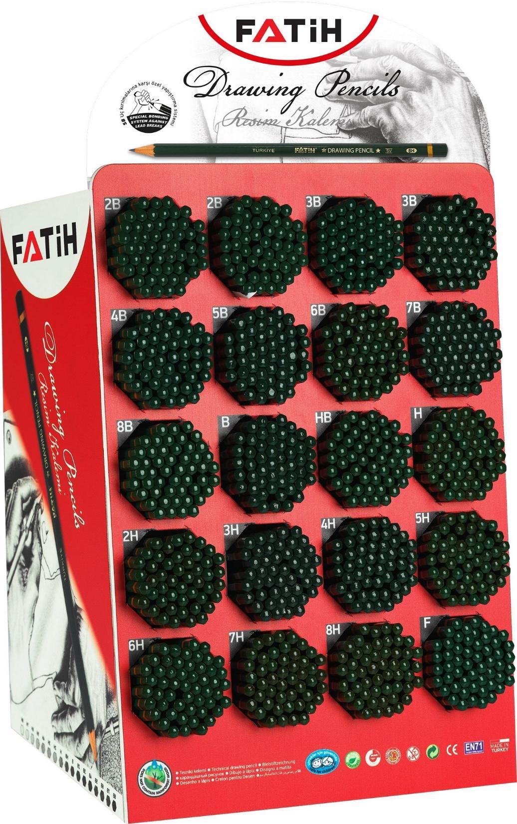 Fatih Dereceli Kalem Standı (6 Gross)Fatih Dereceli Kalem Standı (6 Gross) - Kirtasiyem.netStandlar