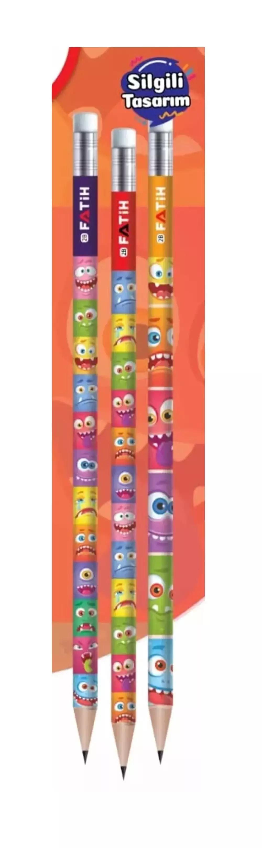 Fatih Emoji Silgili Kurşun Kalem  (Yeni Ürün)Fatih Emoji Silgili Kurşun Kalem  (Yeni Ürün) - Kirtasiyem.netKurşun Kalemler