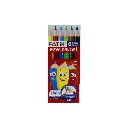 Fatih Kuru Boya 6 Renk1/2Fatih Kuru Boya 6 Renk1/2 - Kırtasiyem.netKuru Boyalar
