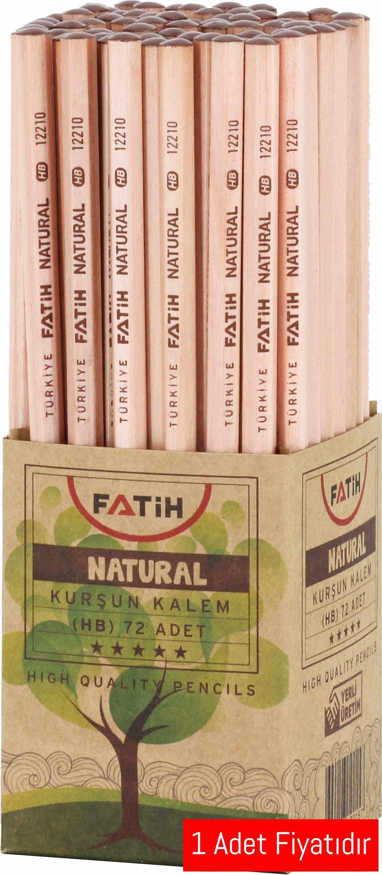 Fatih Mercanlı Natural Kurşun Kalem (1 Adet)Fatih Mercanlı Natural Kurşun Kalem - Kirtasiyem.netKurşun Kalemler