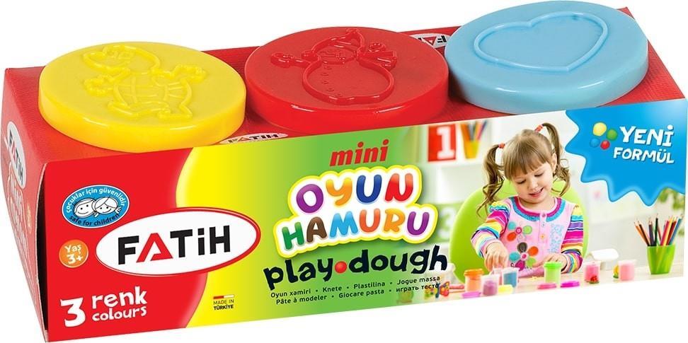 Fatih Mini Oyun Hamuru 3 RenkFatih Mini Oyun Hamuru 3 Renk - Kirtasiyem.netOyun Hamurları
