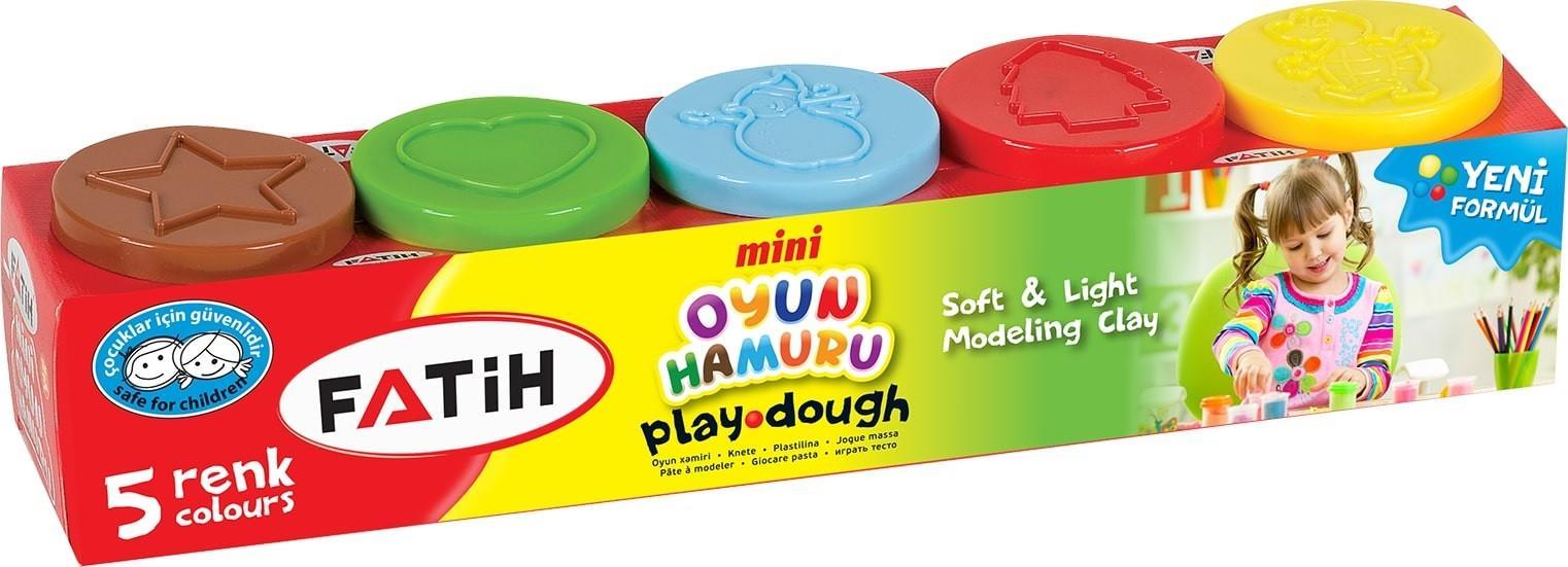 Fatih Mini Oyun Hamuru 5 RenkFatih Mini Oyun Hamuru 5 Renk - Kirtasiyem.netOyun Hamurları