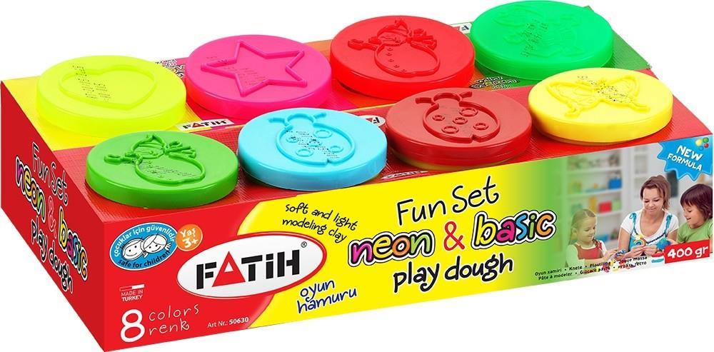Fatih Mini Oyun Hamuru 8 RenkFatih Mini Oyun Hamuru 8 Renk - Kirtasiyem.netOyun Hamurları