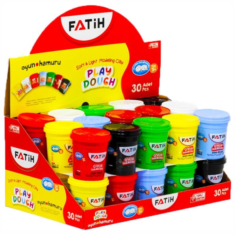 Fatih Oyun Hamuru 30 Lu SetFatih Oyun Hamuru 30 Lu Set - Kirtasiyem.netOyun Hamurları