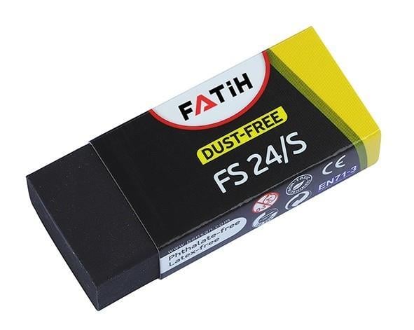 Fatih Sınav Silgisi Siyah FS24/SFatih Sınav Silgisi Siyah FS24/S - Kirtasiyem.netSilgiler