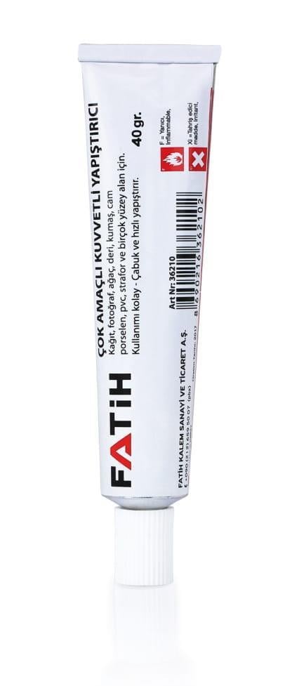 Fatih Sıvı Yapıştırıcı 40 GrFatih Sıvı Yapıştırıcı 40 Gr - Kirtasiyem.netSıvı Yapıştırıcılar