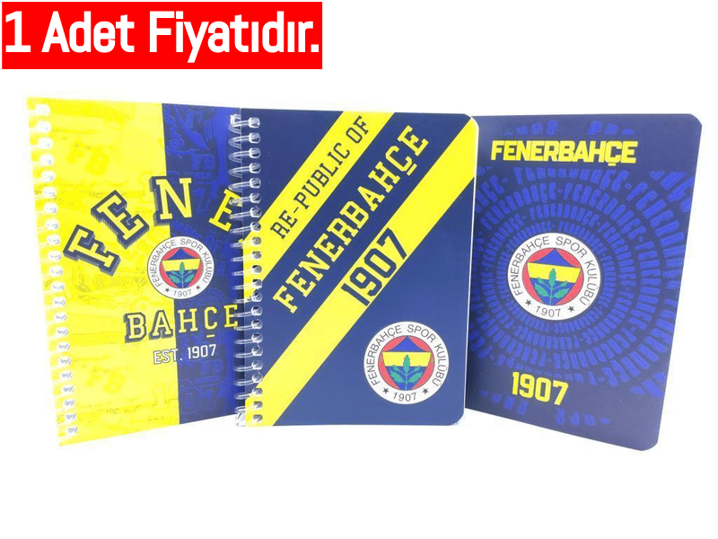 Fenerbahçe Bloknot Spr Krt Kpk.A6 80YpÖzkara Fenerbahçe Bloknot Spr Krt Kpk.A6 80Yp *36  - Kirtasiyem.netSpiralli Bloknotlar