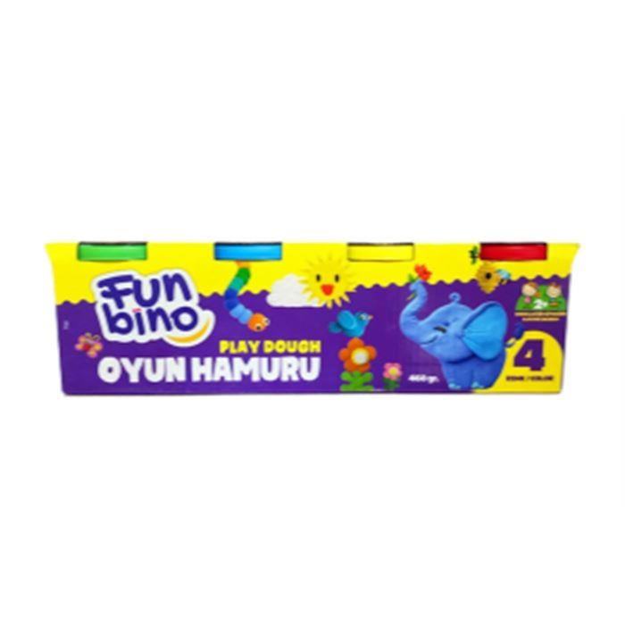 Funbino 4 Renk Oyun Hamuru 460 Gr F101Oyun Hamurları