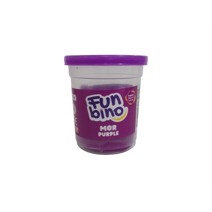 Funbino Tek Renk Oyun Hamuru Mor 115 gr F109Oyun Hamurları