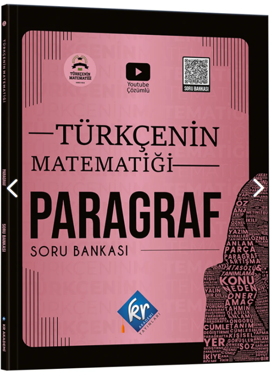 Gamze Hoca Türkçenin Matematiği Paragraf Soru Bankası 2025 - KR Akademi Yayınları - Özel Ürün8.Sınıf