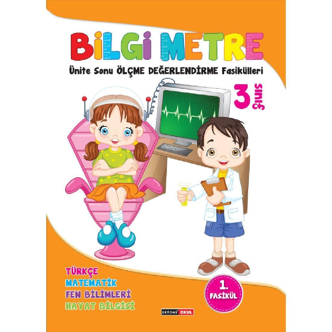 Gendaş 3. Sınıf Bilgi Metre 4 Fasikül Gendaş 3. Sınıf Bilgi Metre 4 Fasikül  - Kirtasiyem.net3.Sınıf