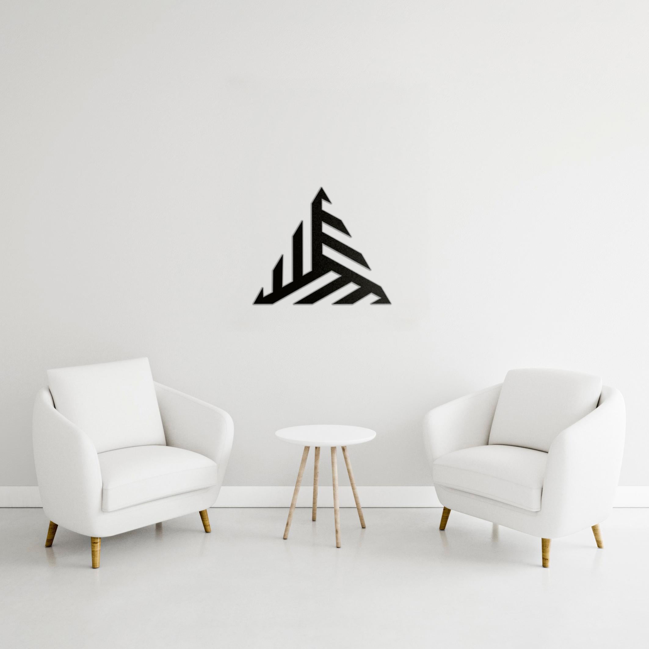 Geometrik ÜçgenGeometrik Üçgen - Kirtasiyem.netLazer Kesim MDF Tablolar