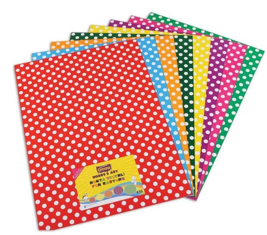 Ginza Fon Kartonu Noktalı 50X70Cm  Krş. Gn-1590 *10Ginza Fon Kartonu Noktalı 50X70Cm  Krş. Gn-1590 *10 - Kirtasiyem.netFon Kartonu
