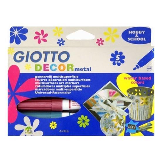Giotto Metalik Boya Decor 5 LiGiotto Metalik Boya Decor 5 Li - Kırtasiyem.netAkrilik Boyalar	