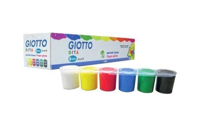 Giotto Parmak Boyası Finger Paint 25 Ml 6*25MlGiotto Parmak Boyası Finger Paint 25 Ml 6*25Ml - Kırtasiyem.netParmak Boyalar