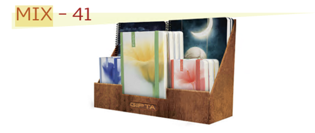 Gıpta 041-Mxk Mıx-41 Ajanda SetiAjandalar