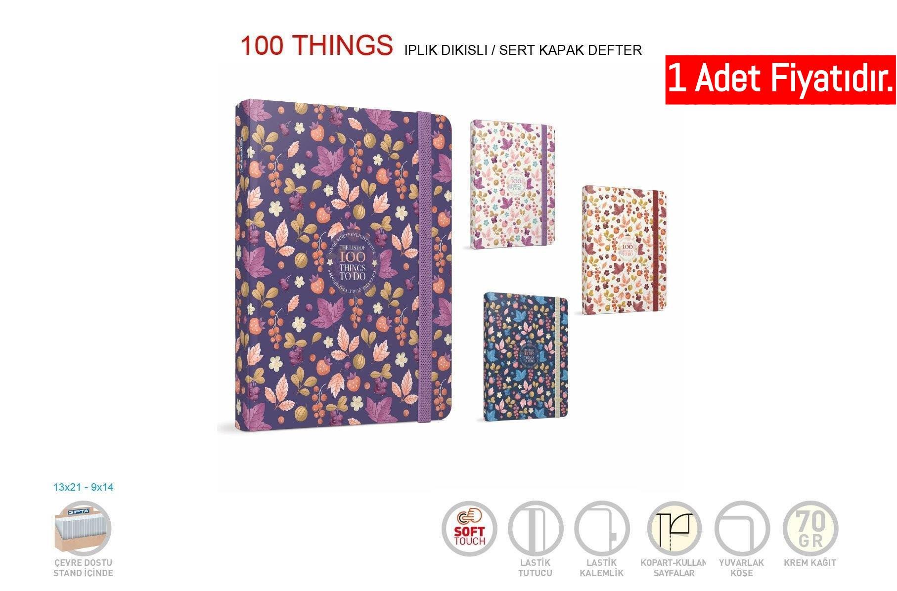 Gıpta 100 Thıngs İp.Dkş.Sert.Kp.Defter 13X21-120Yp Çizgisiz-St (1 Adet)Gıpta 100 Thıngs İp.Dkş.Sert.Kp.Defter 13X21-120Yp Çizgisiz-St - Kirtasiyem.netLüks Ciltli Defterler