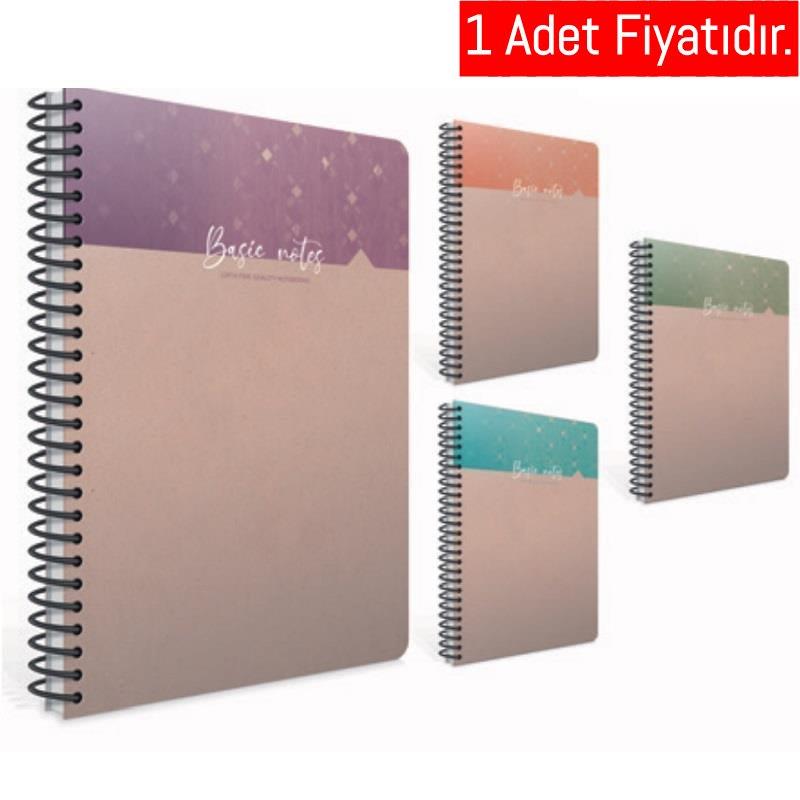 Gıpta A5 100-4 Basıc Notes Spr.Sert Kpk.Defter Kareli (1 Adet)Gıpta A5 100-4 Basıc Notes Spr.Sert Kpk.Defter Kareli - Kirtasiyem.netSpiralli Sert Kapak Defterler