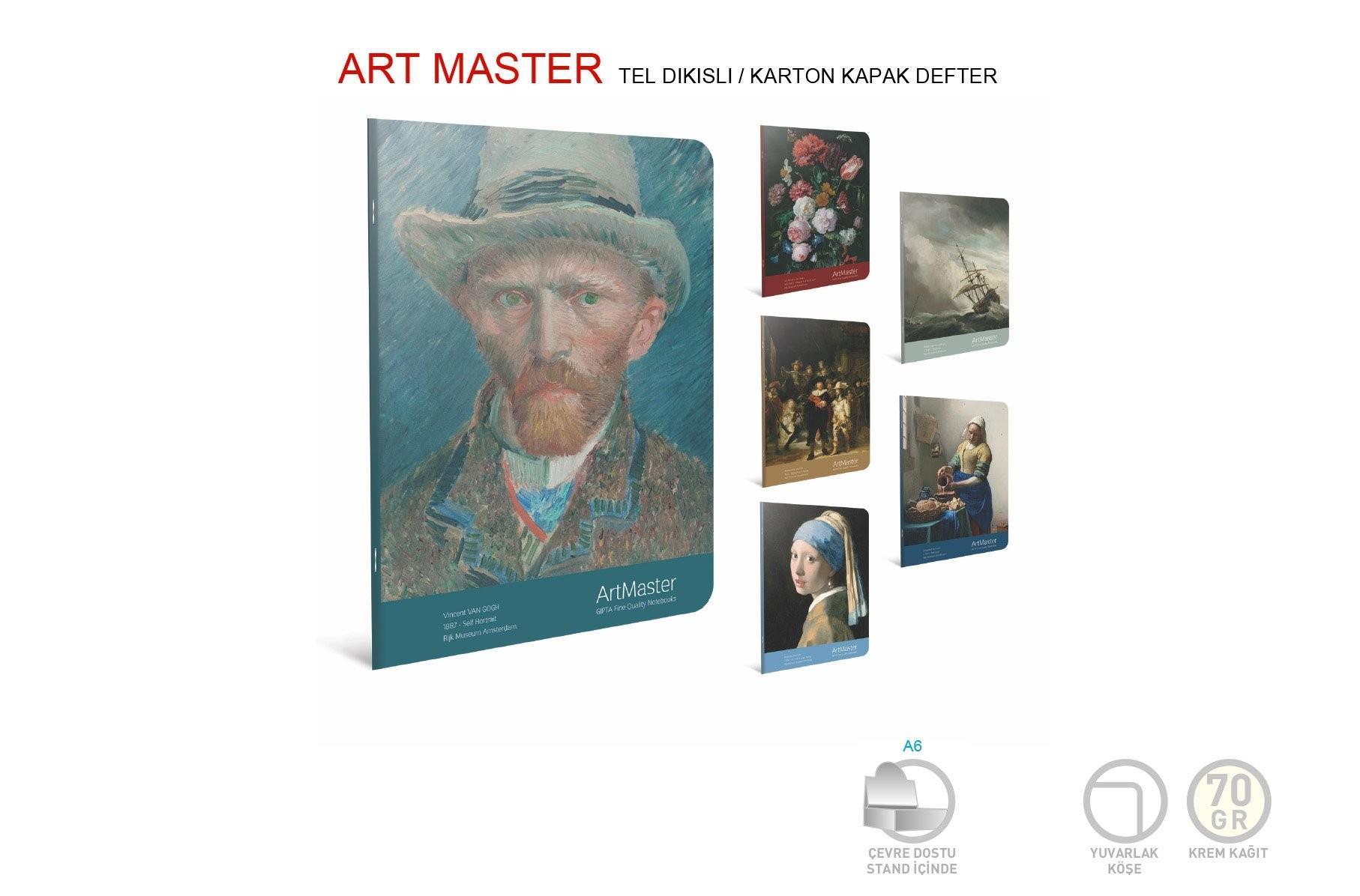Gıpta Art Master Tel Dkş. Krt. Kpk. Defter 17X24 60Yp ÇizgiliGıpta Art Master Tel Dkş. Krt. Kpk. Defter 17X24 60Yp Çizgili - Kirtasiyem.netLüks Ciltli Defterler