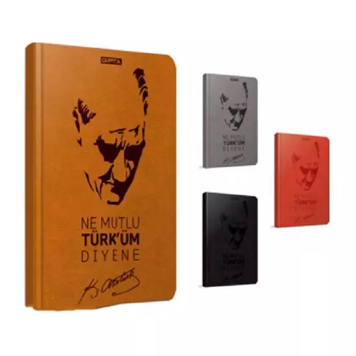 Gıpta Atatürk İp.Dkş.Srt Kap.Defter 9X14-120 Yp.Çizgili(Stand)Gıpta Atatürk İp.Dkş.Srt Kap.Defter 9X14-120 Yp.Çizgili(Stand) - Kirtasiyem.netSert Kapak Defterler