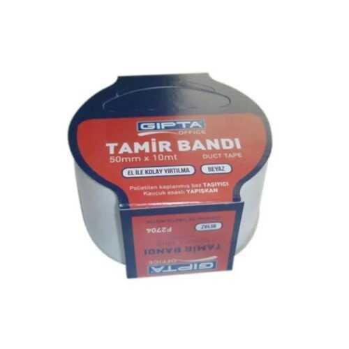 Gıpta Bant - Askılı - Tamirat Bandı - 50X10 M BeyazGıpta Bant - Askılı - Tamirat Bandı - 50X10 M Beyaz - Kirtasiyem.netDiğer Bantlar