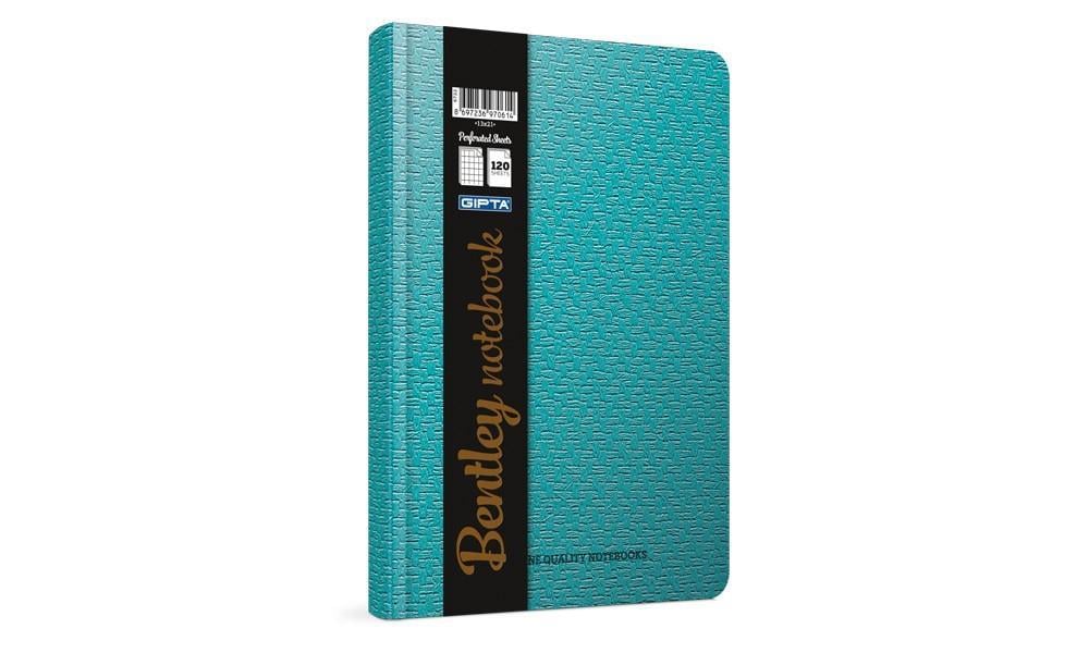 Gıpta Bentley İplik Dikişli Sert Kapak Defter 13X21 120 Yp. Kareli Gıpta Bentley Defter İp.Dkş. Sert Kapak 13X21 120Y Kare (Stand) - Kirtasiyem.netSert Kapak Defterler