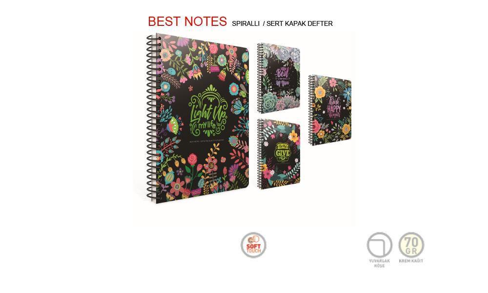 Gıpta Best Notes Spr.Sert Kpk.Defter 17X24 120 Yp. KareliGıpta Best Notes Spr.Sert Kpk.Defter 17X24 120 Yp. Kareli - Kirtasiyem.netSpiralli Sert Kapak Defterler