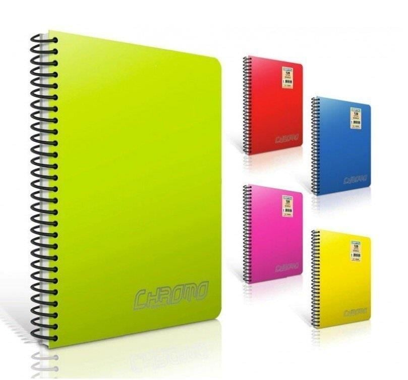 Gıpta Chromo Spr.Pp Kap.Defter A4-200 Yp.ÇizgiliGıpta Chromo Spr.Pp Kap.Defter A4-200 Yp.Çizgili - Kirtasiyem.netSpiralli Plastik Kapak Defterler