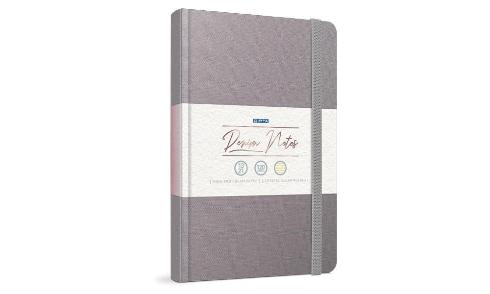 Gıpta Denim Notes İplik Dikişli Sert Kapak Defter 19X26 120 Yp. ÇizgiliGıpta Denim Notes İplik Dikişli Sert Kapak Defter 19X26 120 Yp. Çizgili - Kirtasiyem.netSert Kapak Defterler