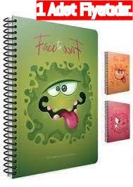 Gıpta Face To Face Spr.Karton Kpk. Defter A4 80-4 Yp Kareli (1 Adet)Gıpta Face To Face Spr.Karton Kpk. Defter A4 80-4 Yp Kareli - Kirtasiyem.netSpiralli Karton Kapak Defterler