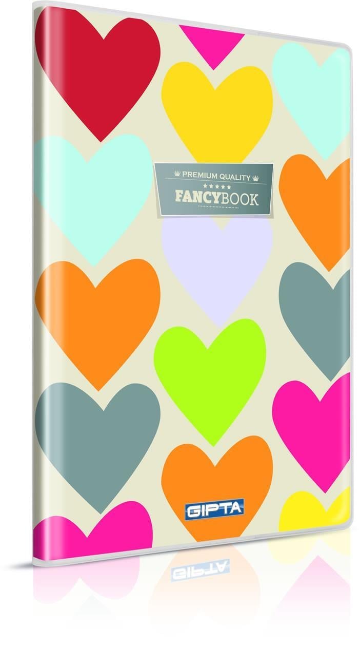 Gıpta Fancy Book Defter İp.Dkş.Plastik Kapak 20X28-96 Yaprak KareGıpta Fancy Book Defter İp.Dkş.Plastik Kapak 20X28-96 Yaprak Kare - Kirtasiyem.netModelist Defterler