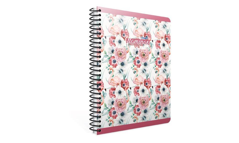 Gıpta Flamingo Ofset Spr.Pls.Kap.Defter A4 80 Yp. KareliGıpta Flamingo Ofset Spr.Pls.Kap.Defter A4 80 Yp. Kareli - Kirtasiyem.netSpiralli Plastik Kapak Defterler