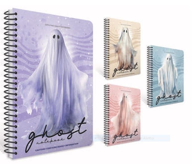 Gıpta Ghost Notes Sp. Ofset Pp Kap. Def. A4 100 Çiz.Spiralli Karton Kapak Defterler