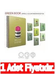 Gıpta Green Book Spr.Karton Kpk.Defter A4 80 Yp.Çizgili (1 Adet)Gıpta Green Book Spr.Karton Kpk.Defter A4 80 Yp.Çizgili - Kirtasiyem.netSert Kapak Defterler