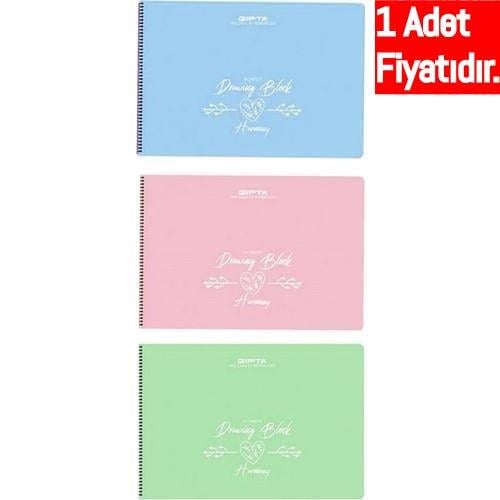 Gıpta Harmony Pp Kpk Spr.Resim Defteri 25*35-30 Yp (1 Adet)Gıpta Harmony Pp Kpk Spr.Resim Defteri 25*35-30 Yp - Kirtasiyem.netResim Defterleri