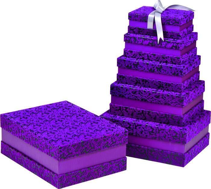 Gıpta Hediyelik Kutu 6 Lı Set - Mor 7157 DeluxeGıpta Hediyelik Kutu 6 Lı Set - Mor 7157 Deluxe - Kirtasiyem.netHediyelik Kutular
