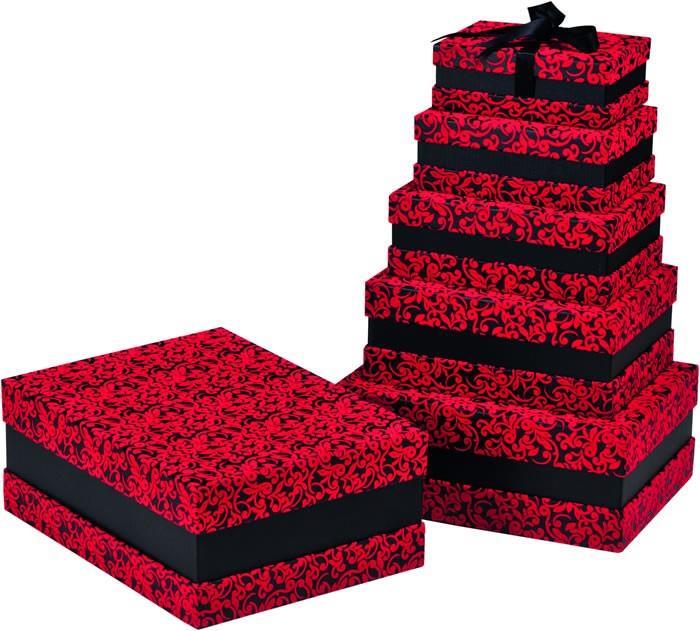 Gıpta Hediyelik Kutu Deluxe 6 Lı Set - Kırmızı 7178Gıpta Hediyelik Kutu Deluxe 6 Lı Set - Kırmızı 7178 - Kirtasiyem.netHediyelik Kutular