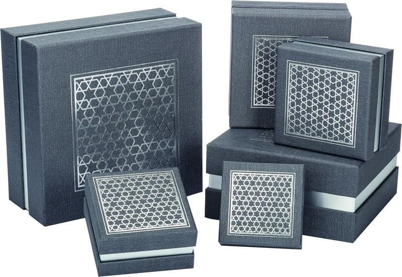 Gıpta Hediyelik Kutu Fabric 6 Lı Set - Füme 8985Gıpta Hediyelik Kutu Fabric 6 Lı Set - Füme 8985 - Kirtasiyem.netHediyelik Kutular