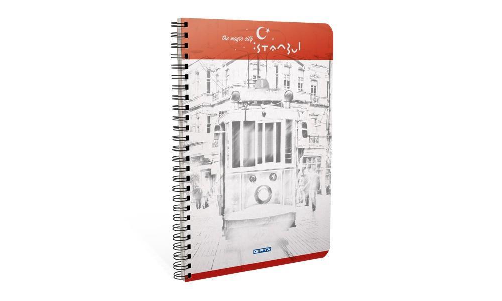 Gıpta İstanbul Mc Spiralli Defter Ofset Pp Kapak A4 80 Yaprak KareliGıpta İstanbul Mc Spiralli Defter Ofset Pp Kapak A4 80 Yaprak Kareli - Kirtasiyem.netDefter Ve Bloknotlar