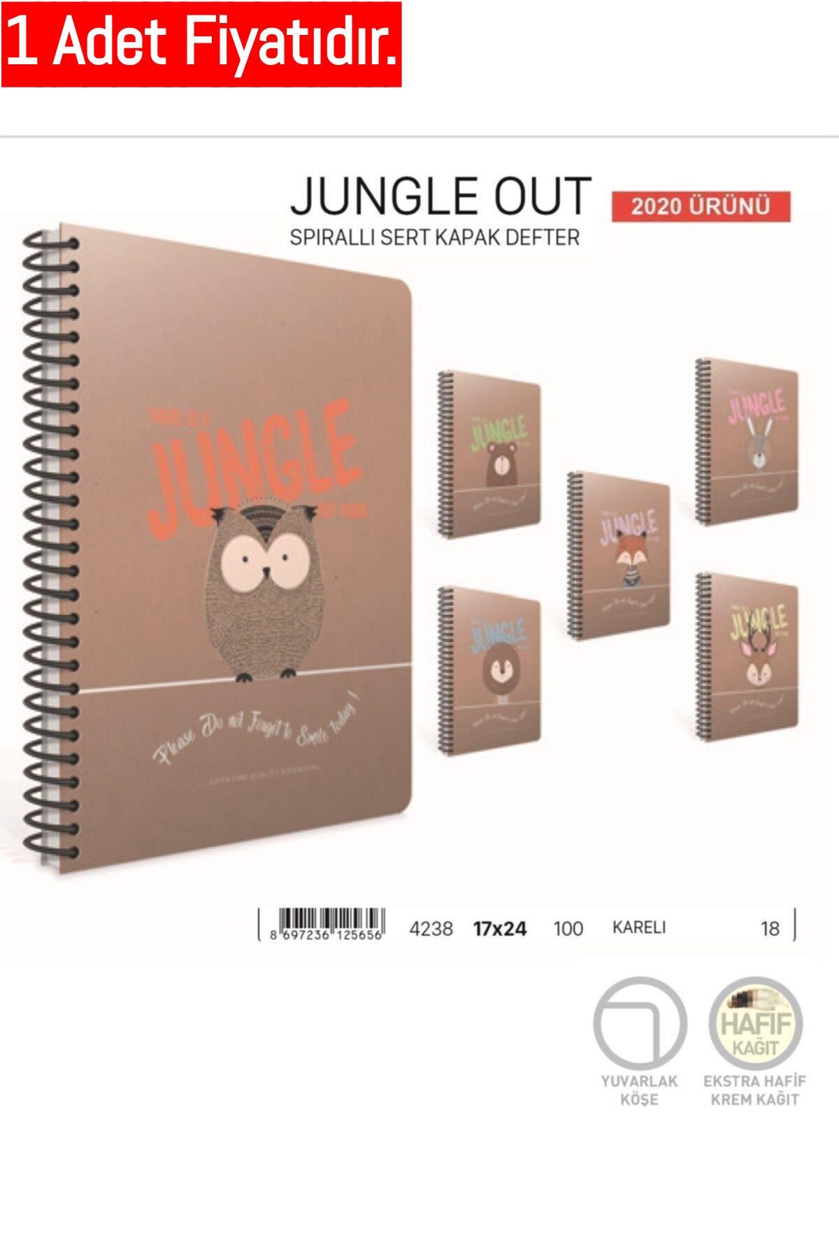 Gıpta Jungle Out Spr.Srt Kpk.Defter 17X24 100 Yp.Çizg.Gıpta Jungle Out Spr.Srt Kpk.Defter 17X24 100 Yp.Çizg. - Kirtasiyem.netSpiralli Sert Kapak Defterler