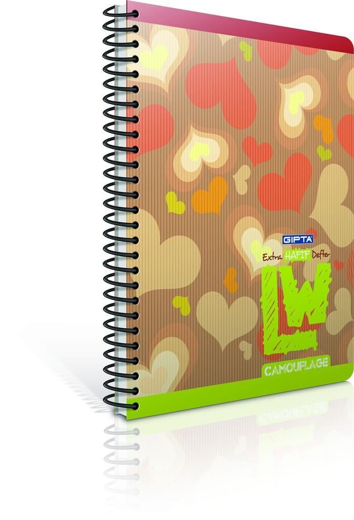 Gıpta Lw Camouflage Spiralli Defter Of. Pp Kapak A4-80 Yaprak Kare 2013Gıpta Lw Camouflage Spiralli Defter Of. Pp Kapak A4-80 Yaprak Kare 2013 - Kirtasiyem.netSpiralli Plastik Kapak Defterler
