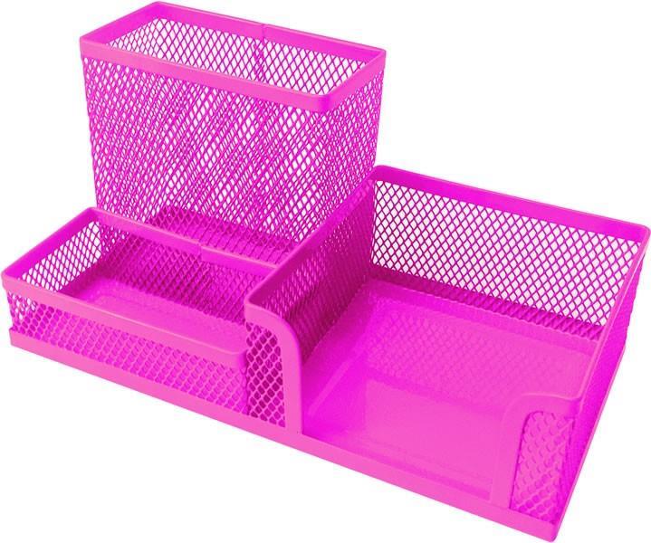 Gıpta Masa Seti 3 Gözlü Organizer Pembe MetalGıpta Masa Seti 3 Gözlü Organizer Pembe Metal - Kirtasiyem.netOrganizer
