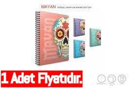 Gıpta Mayan Spr.Karton Kpk. Defter A4 80-1 Yp Çizg. (1 Adet)Gıpta Mayan Spr.Karton Kpk. Defter A4 80-1 Yp Çizg. - Kirtasiyem.netSpiralli Karton Kapak Defterler