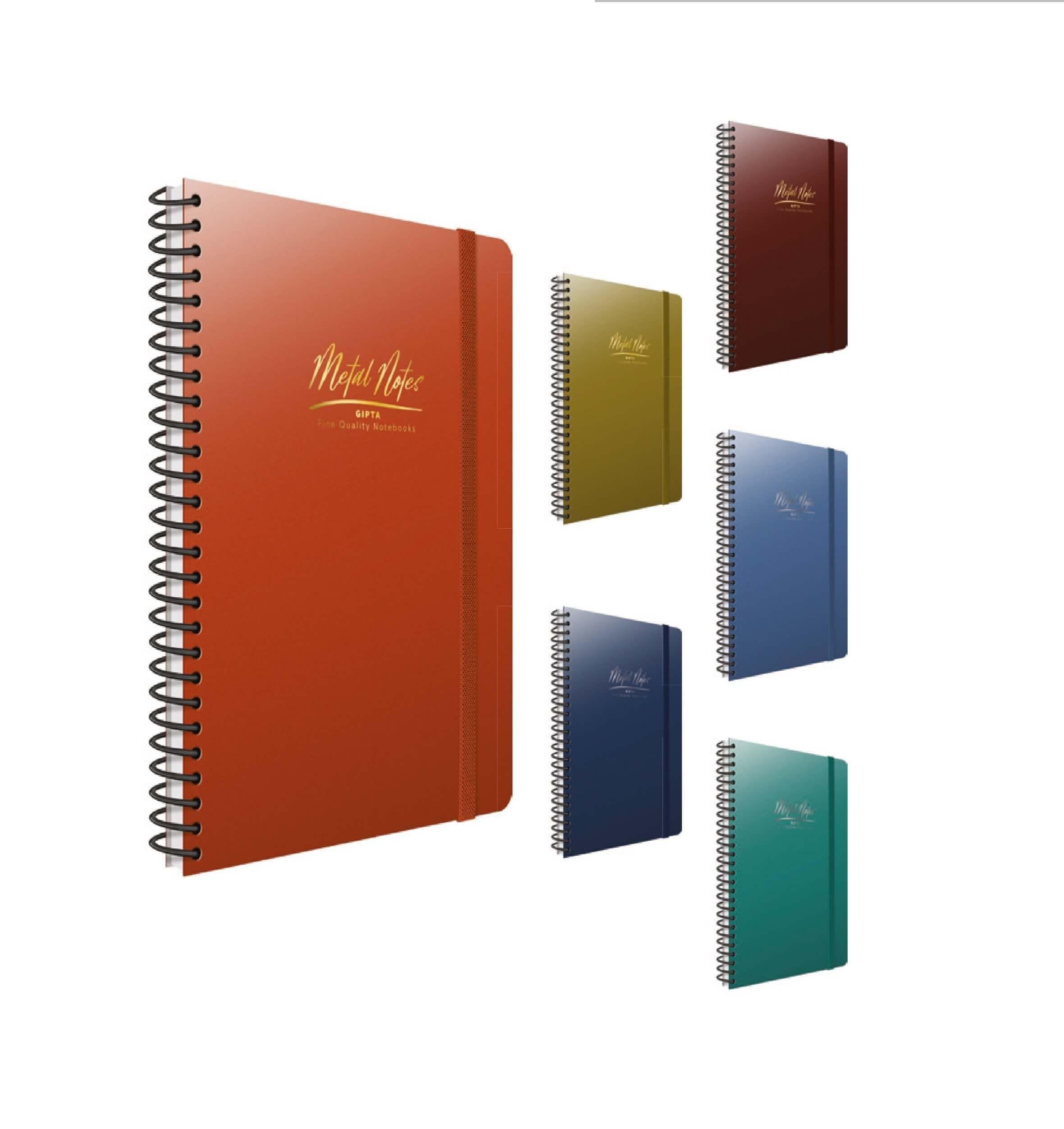 Gıpta Metal Notes Spr.Pp Kpk.Defter A4 80 Yp. KareliGıpta Metal Notes Spr.Pp Kpk.Defter A4 80 Yp. Kareli - Kirtasiyem.netSert Kapak Defterler
