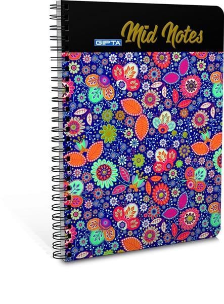Gıpta Mid Notes Sert Kapak Spr.Defter 17X24-120 Yp. KareliGıpta Spiralli Defter Mıd Notes Sert Kapak 17X24-120 Yaprak Kareli - Kirtasiyem.netSpiralli Sert Kapak Defterler