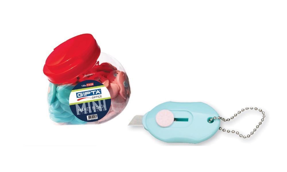 Gıpta Öğrenci Tipi Mini Maket Bıçağı Abs_100Gıpta Öğrenci Tipi Mini Maket Bıçağı Abs*100 - Kirtasiyem.netMaket Bıçakları