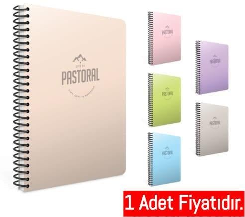 Gıpta Pastoral Spr.Pls.Kap.Defter 17X24 72 Yp. Çizgili (1 Adet)Gıpta Pastoral Spr.Pls.Kap.Defter 17X24 72 Yp. Çizgili - Kirtasiyem.netSpiralli Plastik Kapak Defterler