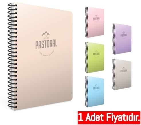 Gıpta Pastoral Spr.Pls.Kap.Defter 17X24 96 Yp. Kareli (1 Adet)Gıpta Pastoral Spr.Pls.Kap.Defter 17X24 96 Yp. Kareli - Kirtasiyem.netSpiralli Plastik Kapak Defterler