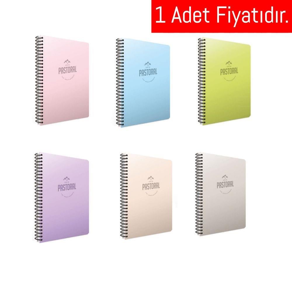 Gıpta Pastoral Spr.Pp Kpk.Defter A4 120-4 Yp.Kare (1 Adet)Gıpta Pastoral Spr.Pp Kpk.Defter A4 120-4 Yp.Kare - Kirtasiyem.netSpiralli Plastik Kapak Defterler